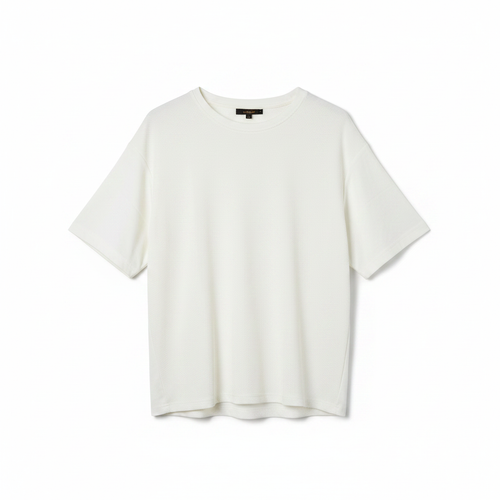 White T-Shirt Front View