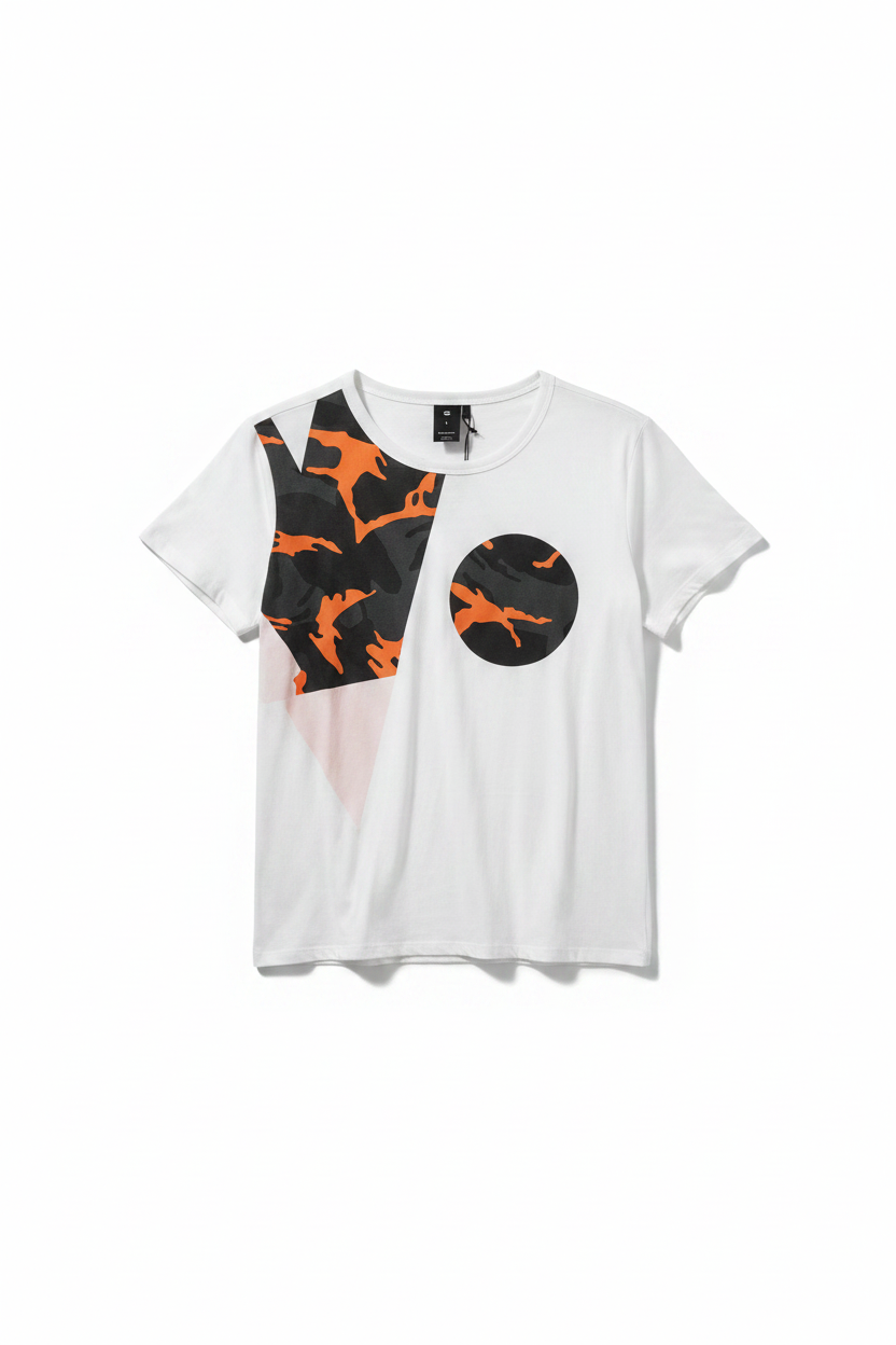 White Tee Front - 2