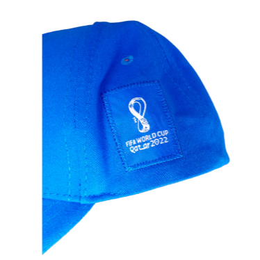 FIFA 2022 with the Authentic Italy Men Cap in Blue - Official Emblem Included