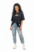 Woman wearing Dance Hustle tee