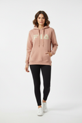 Woman wearing FILA Hoodie - Front