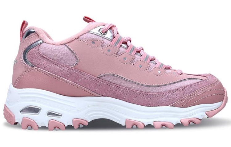 Skechers (نسائي) أحذية رياضية D'lites وردي/أحمر/أبيض 66666078-PNK