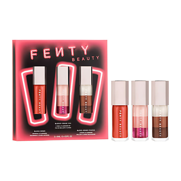 Fenty Beauty Glossy Posse VIII Gloss Bomb Trio 3 x 9ml