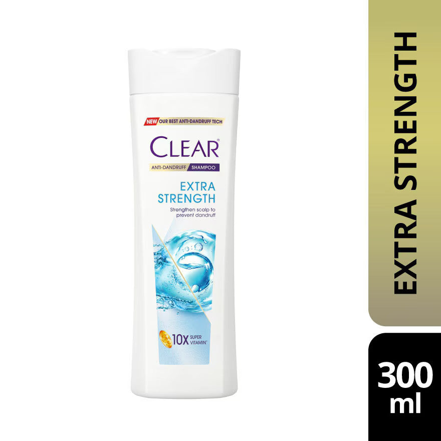 CLEAR Anti-Dandruff Extra Strength Shampoo 300ml